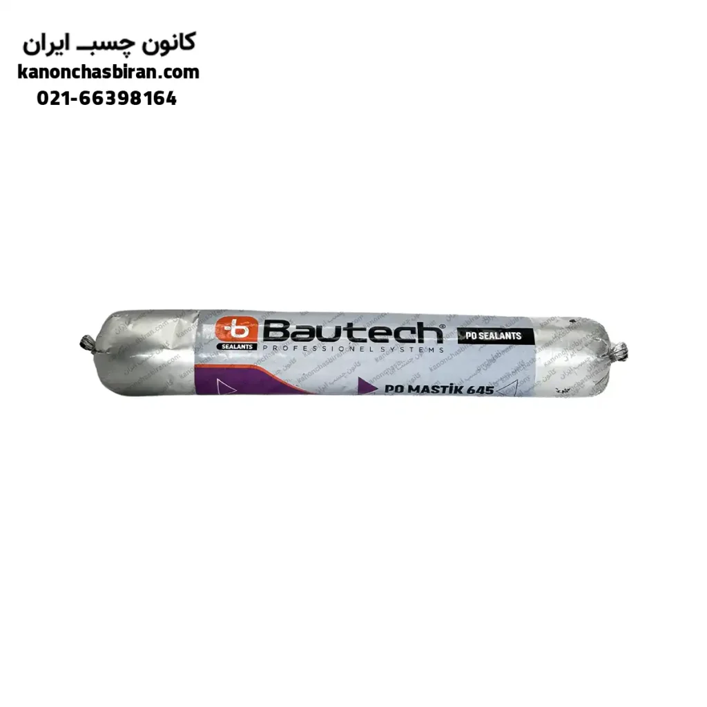 چسب پلی اورتان سوسیسی بایوتک Bautech حجم 600 میل